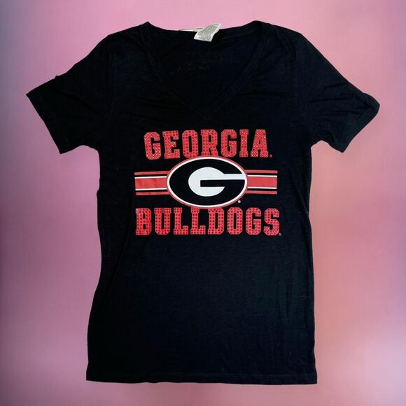 Victorias Secret PINK Georgia Bulldogs sports tee🎀 - Picture 5 of 8